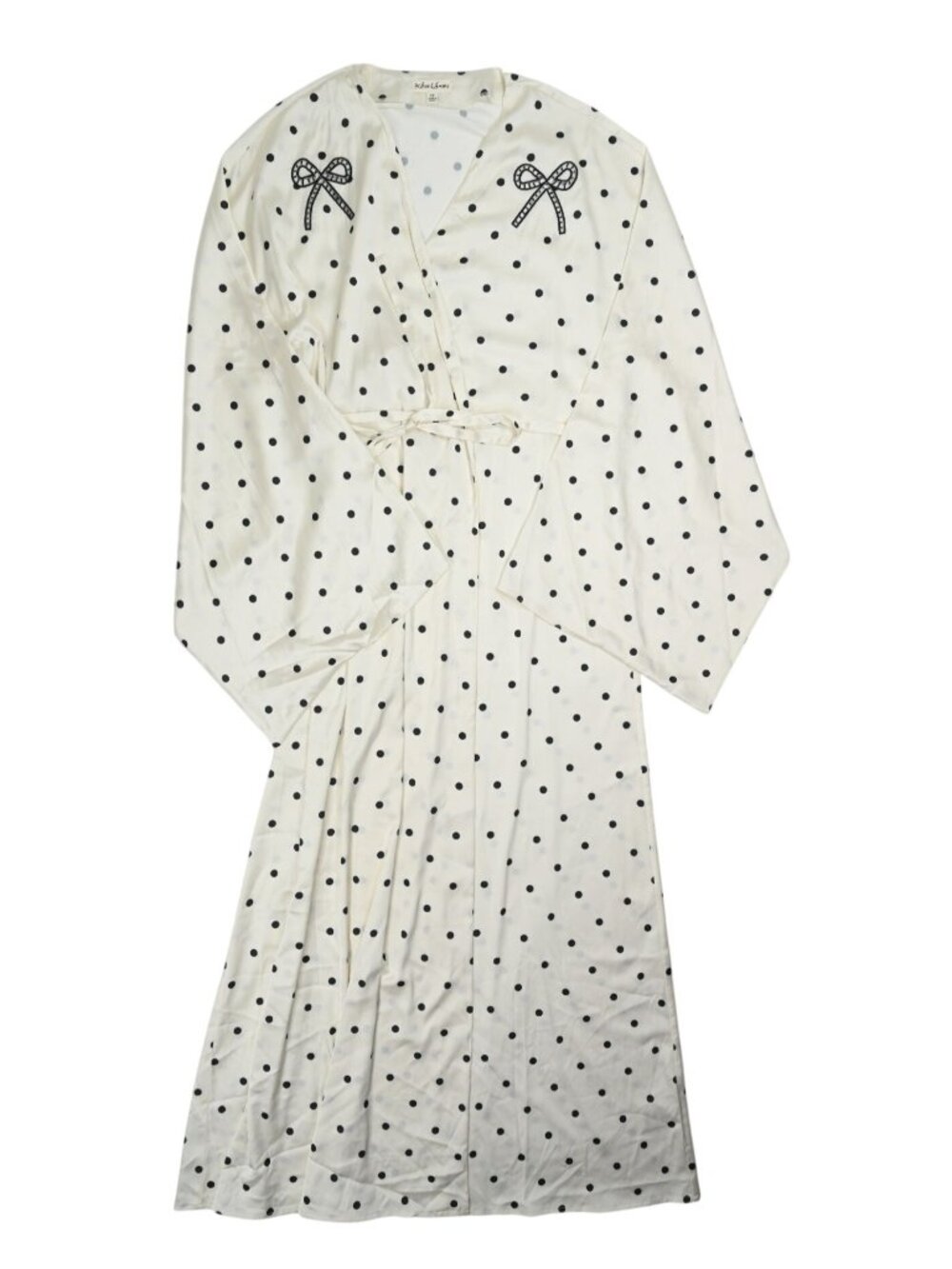 For Love & Lemons Lady Dot Robe in White